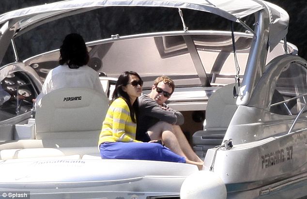 mark zuckerberg and priscilla chan charter luxury yacht for honeymoon in italy