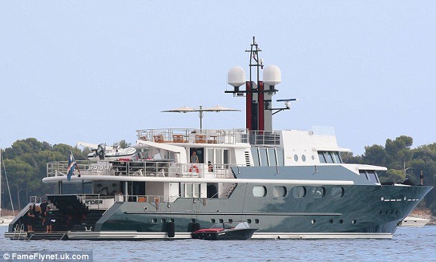 luxury yacht highlander where chris brown partied in st tropez