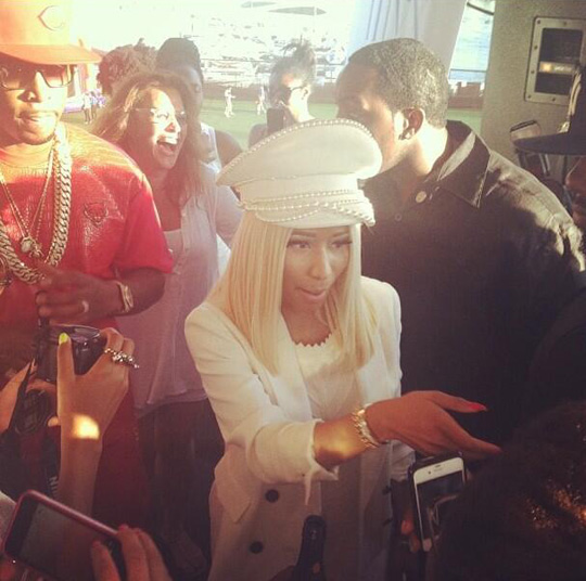 Nicki Minaj Hosts "4th of July" white party on luxury yacht in new york