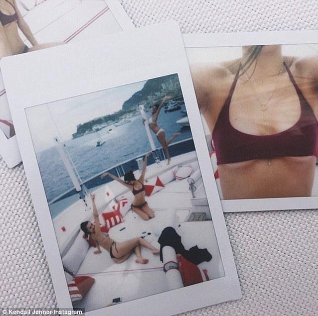 kendall jenner's pictures of superyacht charter vacation on luxury yacht axioma